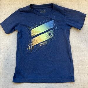 Boys Hurley Blue Short Sleeve T-Shirt Size 4T